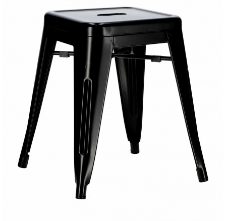 Stolička Paris černá inspirovaná Tolix Stolička Paris černá inspirovaná Tolix
