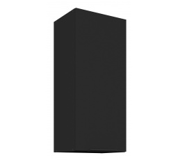 Horní skřínka SIENA - 40 G-90 1F, Černá mat/Černá mat