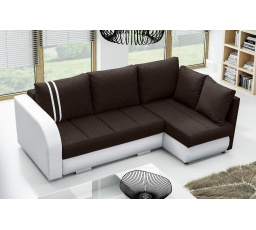 Rohová sedací souprava Citizen P tm.hnědá