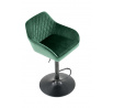 Barová židle H103, zelený Velvet
