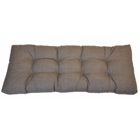 Opěradlový polstr na paletu 120x50 šedý melír