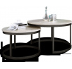 Konferenční stolek 2v1 OKIN Černý+Beton