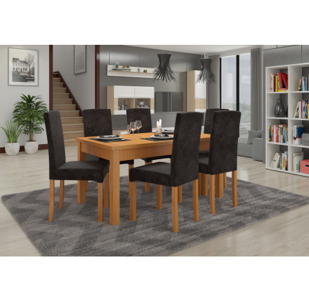 Sada stolu s židlemi RODOS 56 Olše Sada stolu s židlemi RODOS 56 Olše