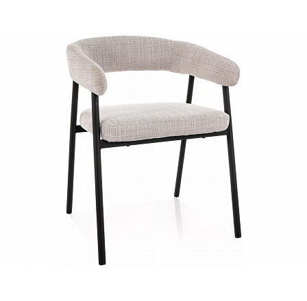 ŽIDLE KATANA RÁM ČERNÝ / ŠEDÉ ČALOUNĚNÍ.258