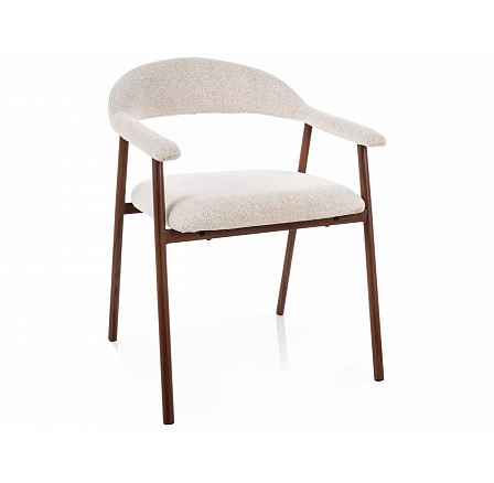 ŽIDLE LAGOS D RAVEN KONSTRUKCE OŘECH / BÉŽOVÁ 22