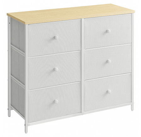 Komoda 80x30x71cm, kov, bílá, AUK-E1032 WT Komoda 80x30x71cm, kov, bílá, AUK-E1032 WT