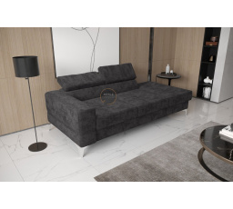 Sofa TOSCANIA II lenoška 205 cm - šedá, pravá strana