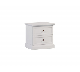 Noční stolek LUCCA SN, Bílá