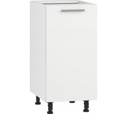 Kuchyňská dolní skříňka VENTO D-40/82, bílý mat