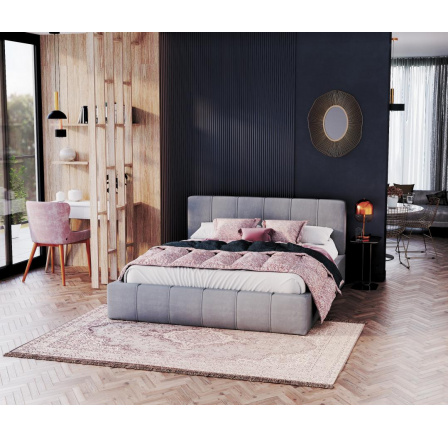 Čalouněná postel FLORIDA- TRINITY (GREY) - 160 x 200