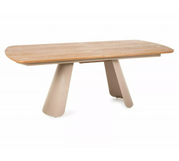 Jídelní stůl - CANON, Dub / Kašmír