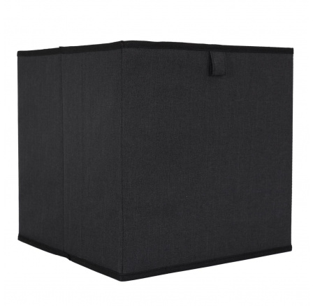 Krabice do regálu 30x30 cm Poli černá