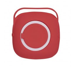 Kartáč na nádobí s nádobkou na tekutinu červený