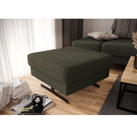 Taburet  EMPORIO 70 x 70 cm - zelená