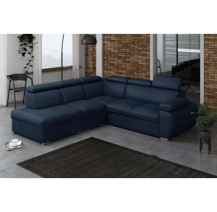 Rohová sedací soustava Bodie II levá modrá Rohová sedací soustava Bodie II levá modrá