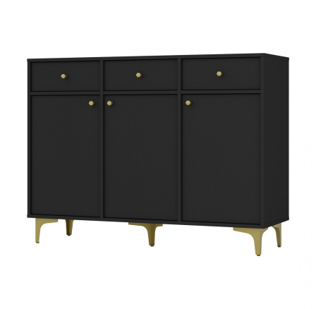 Komoda Tomila 827/1, černý grafit