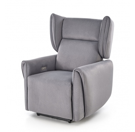 Elektricky polohovatelné křeslo GELATO, Šedá