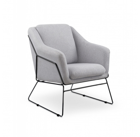 Křeslo SOFT 2, šedé Křeslo SOFT 2, šedé