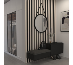 Zrcadlo Grace na pásku, 60cm