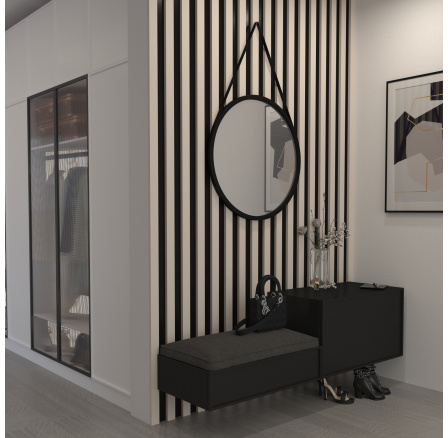 Zrcadlo Grace na pásku, 60cm Zrcadlo Grace na pásku, 60cm