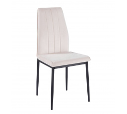 Židle velvet béžová K12-FX