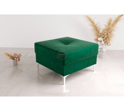 Taburet  s kontejnerem 70 x 70 cm - volitelný odstín