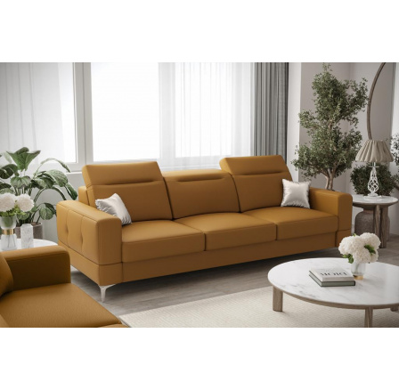 Sofa MALIBU III 245 cm přírodní kůže - přírodní kůže - volitelná barva
