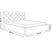 Postel B11 R 140 x 200, Jasmine 20