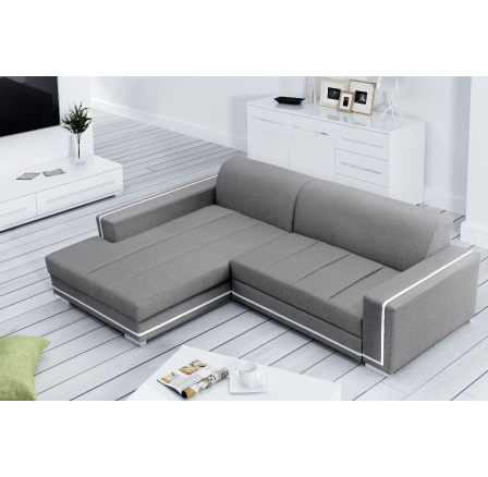 Rohová sedací soupravaTamarin L sv.šedá Rohová sedací soupravaTamarin L sv.šedá