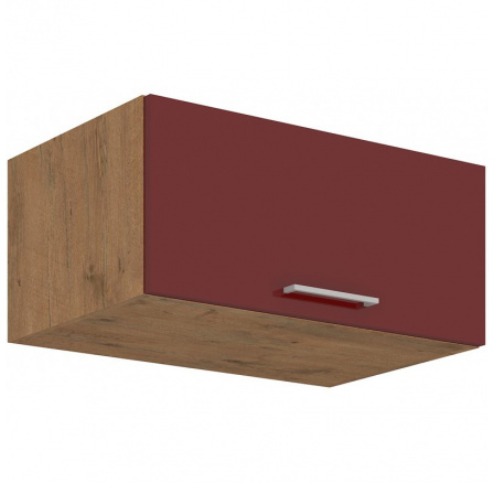 Kuchyňská skříňka Vega 80NAGU36-1F dub lancelot/bordo lesk Kuchyňská skříňka Vega 80NAGU36-1F dub lancelot/bordo lesk