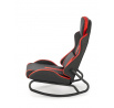 Hrací křeslo GAMER černé/červené