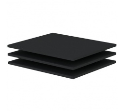 Přídavné police pro skříně BERNO 120 Antracit