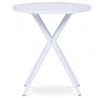 Zahradní stůl plast, bílá, DT-X7007 WT