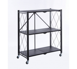 Kovový regál R4-FX 3P černý R43P-FX