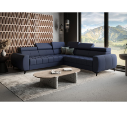 Rohová sedací souprava PORTO MAX přírodní kůže 255x255 cm - pravá, přírodní kůže - volitelná barva