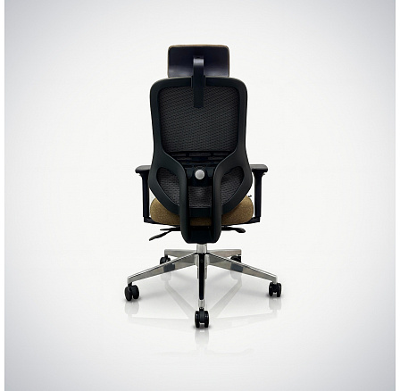 Ergonomická kancelářská židle hnědá AXIS