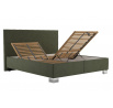 Postel Silviana 160x200, olivová