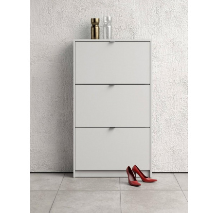 Botník FLAP 006 3KL, Bílý Botník FLAP 006 3KL, Bílý