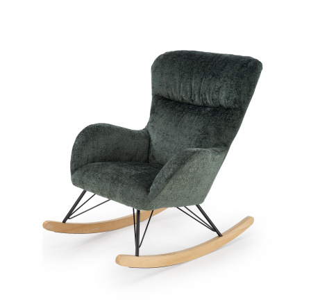Houpací křeslo CASTRO, Tmavě Zelená