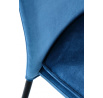 Jídelní židle K443, modrý Velvet
