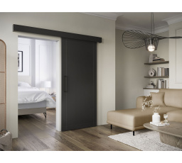 Charlise s měkkým zavíráním černé Dveře