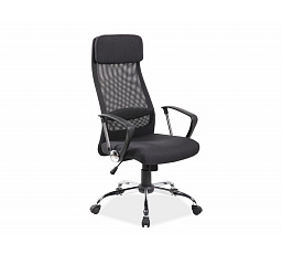 Kancelářské křeslo Q-345, černé