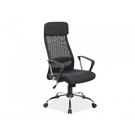 Kancelářské křeslo Q-345, černé Kancelářské křeslo Q-345, černé