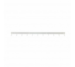 Lišta háková 80 bílá