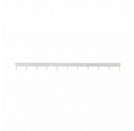 Lišta háková 80 bílá