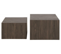 Sada 2 konferenčních stolků Dice kouřový jasan