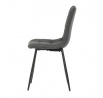 Jídelní židle, šedá, látka, CT-281 GREY2