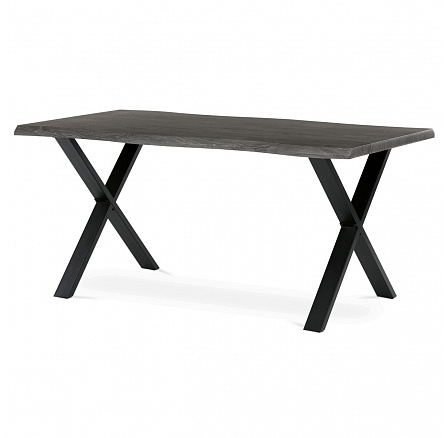 Jídelní stůl 160x90cm, mdf, šedý dub, HT-F4316 GREY Jídelní stůl 160x90cm, mdf, šedý dub, HT-F4316 GREY