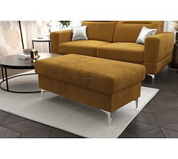 Puf s úložným prostorem Malibu 100x55 cm