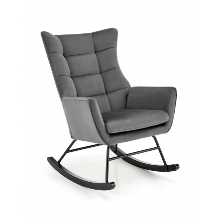 Houpací křeslo BAZALTO, Šedá